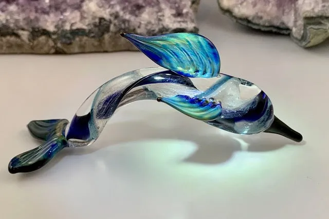 Dolphin with Infused Cremation Ash
