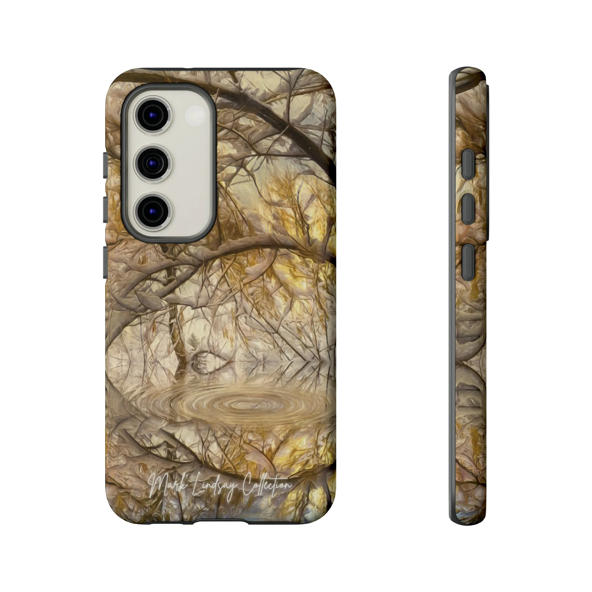 Golden Ripples Premium Impact Resistant Tough Case