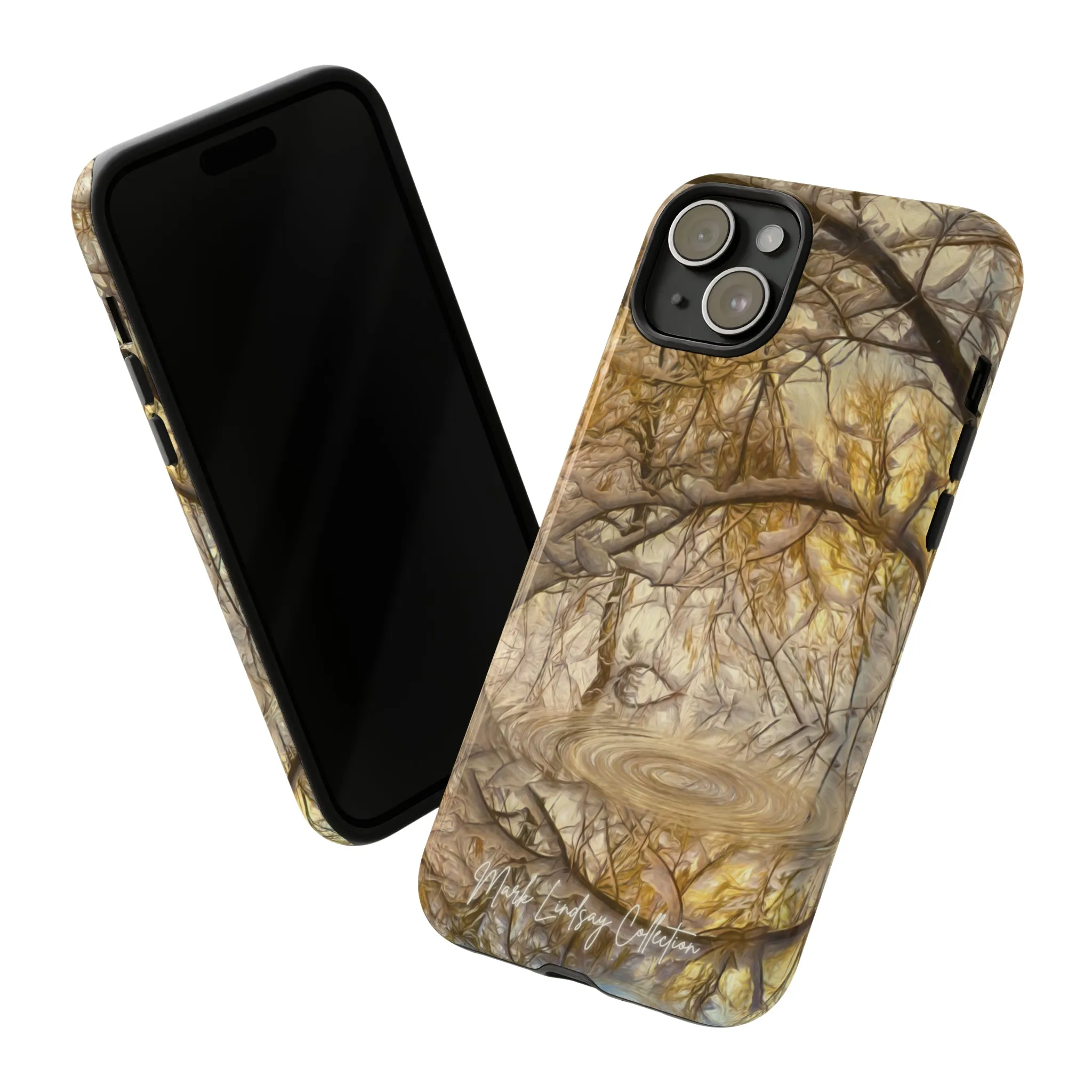 Golden Ripples Premium Impact Resistant Tough Case