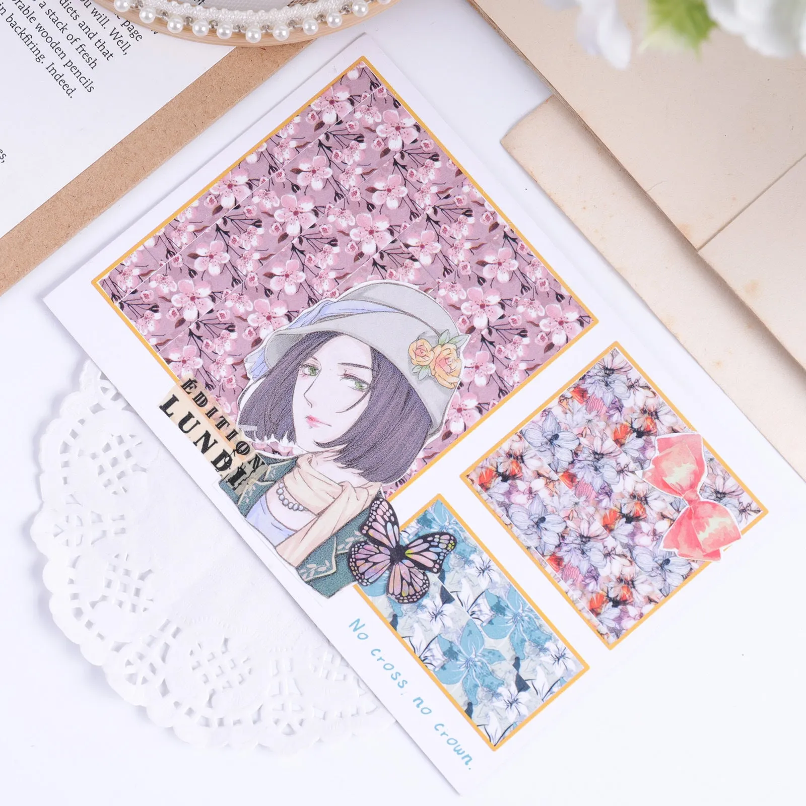 Poppy Crafts Washi Tape #59 - Beautiful Florals
