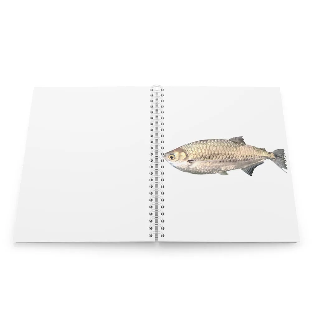 Silver Fish Spiral Notebook